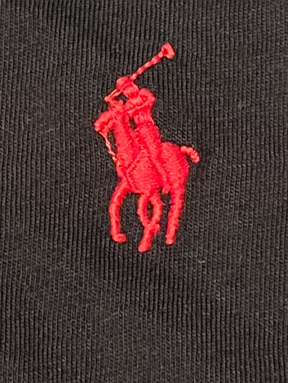 Polo Ralph Lauren Men’s Classic Fit Jersey Long-Sleeve T-Shirt Black Large - Picture 7 of 11